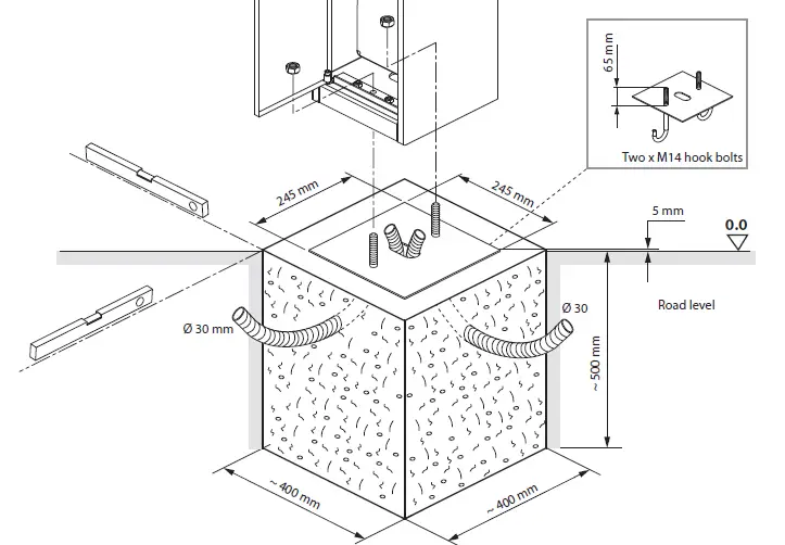 FADINI-BARRI-88-Oil-Hydraulic-Road-Barrier-for-4-Meters-Gateways-03
