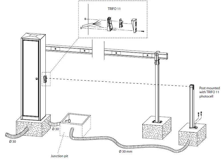 FADINI-BARRI-88-Oil-Hydraulic-Road-Barrier-for-4-Meters-Gateways-06