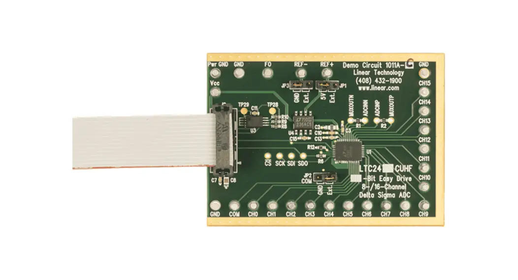 Linear Technology Dc1011a Evaluation Board Instruction Manual
