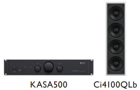 KEF High Performance Home Theatre Speakers and In-Wall Subwoofers fig 4