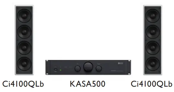 KEF High Performance Home Theatre Speakers and In-Wall Subwoofers fig 5