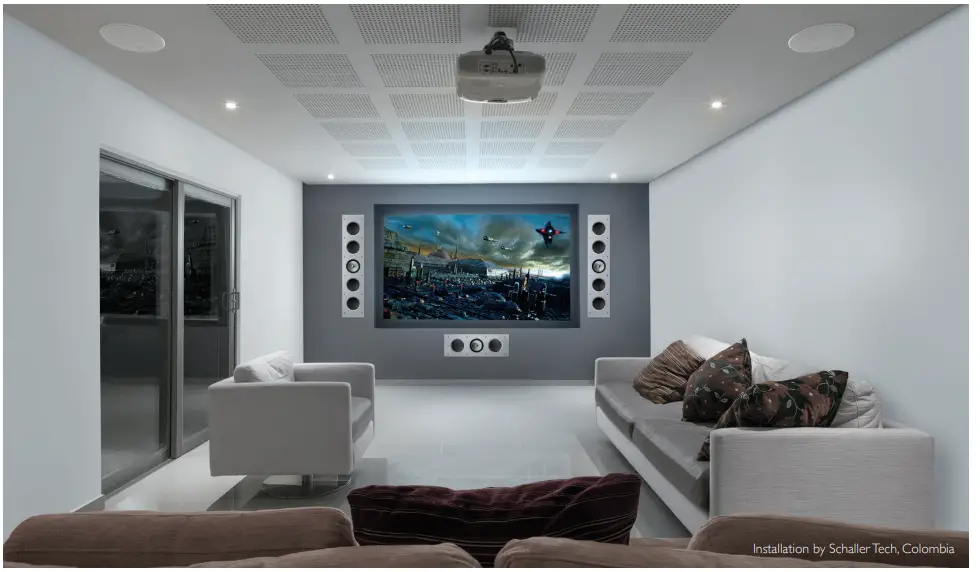 KEF High Performance Home Theatre Speakers and In-Wall Subwoofers