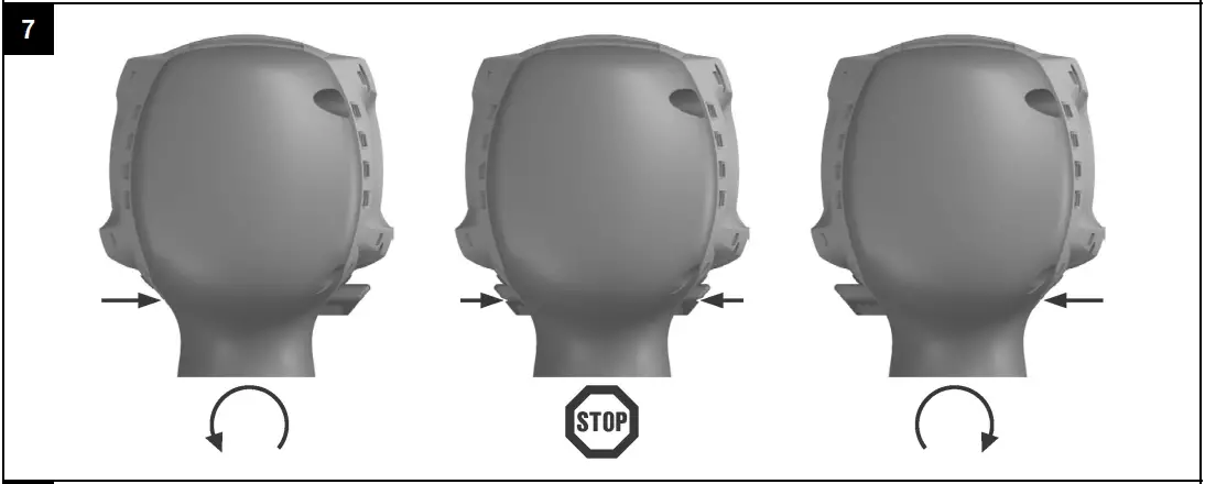 Setting forward or reverse rotation