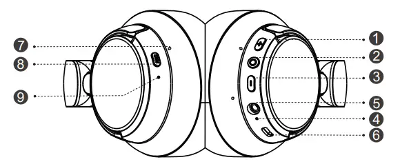 CSOOPAR WH305A Wireless Headphone-fig1