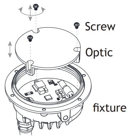 AMP Lighting AWL 5011IR B BZ Low Voltage Landscape Lighting - Replace Optic