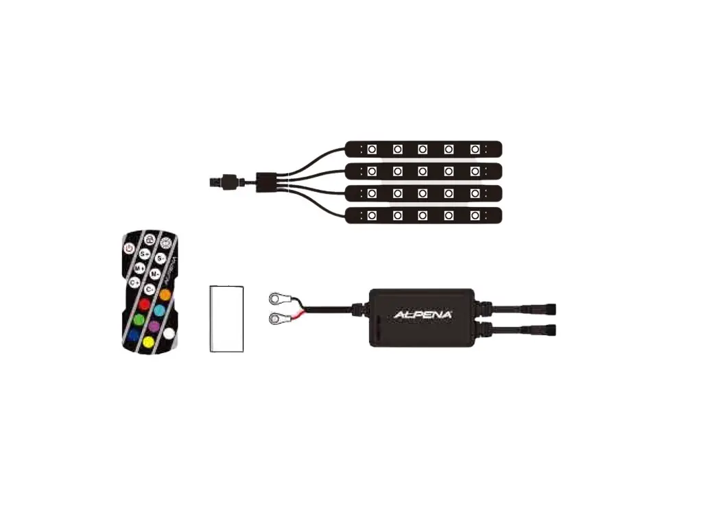 Alpena 78359 Motorled Flow Instruction Manual