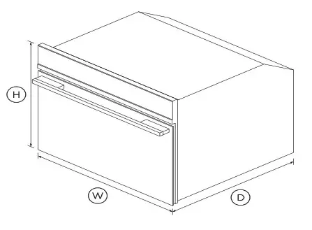 FISHER PAYKEL OS24NDBB1 24 Inch Combination Steam Oven 9 Function - 1
