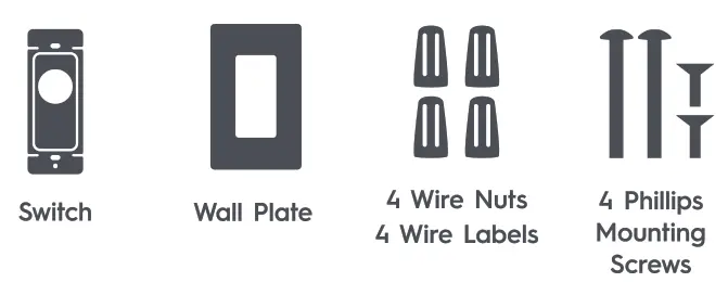 GE 93105002 Smart Switch, White - fig