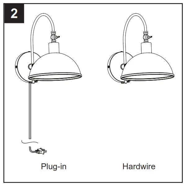 allen roth 42619 Wall Sconce - fig1