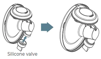 speCtra CaraCups Breast Pump - CaraCups assembly instructions 5