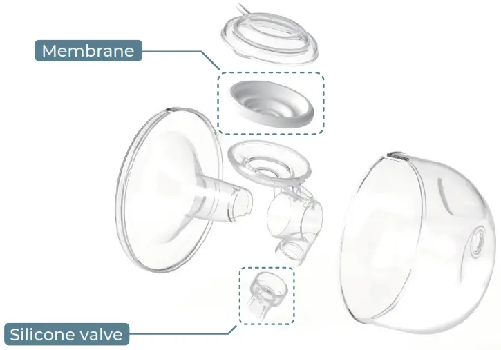 speCtra CaraCups Breast Pump - Double layer system