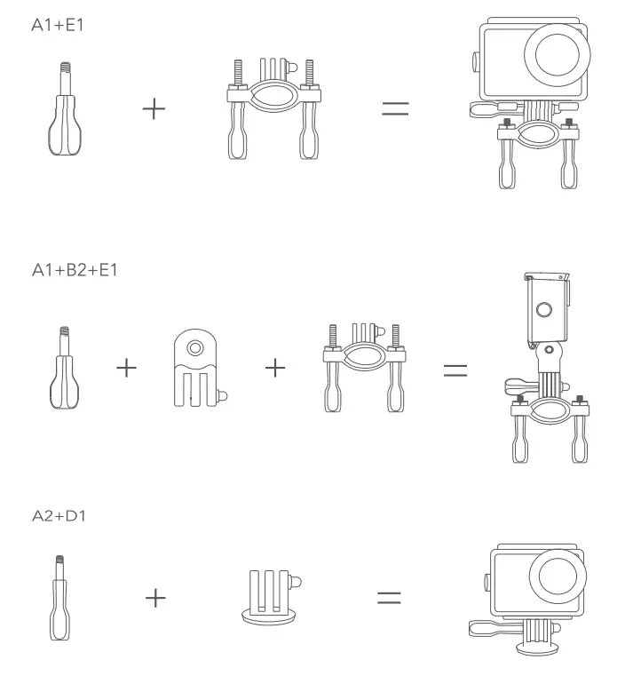 WOLFANG GA300 Action Camera Accessories - fig 4