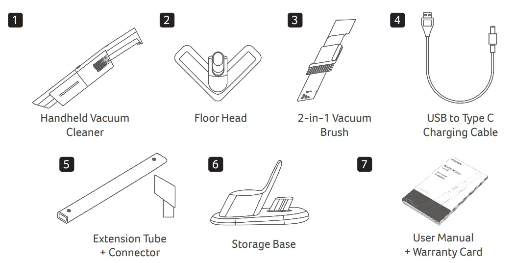 acerpure HV312-10W Cordless Vacuum Cleaner - Fig 1