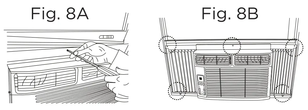 BLACK DECKER BD06WT6 Electronic Window Air Conditioner - Fig 18