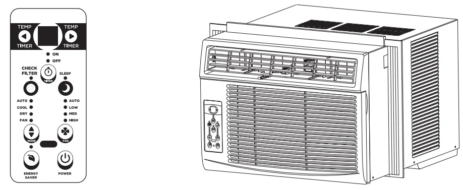 BLACK DECKER BD06WT6 Electronic Window Air Conditioner - Fig 26