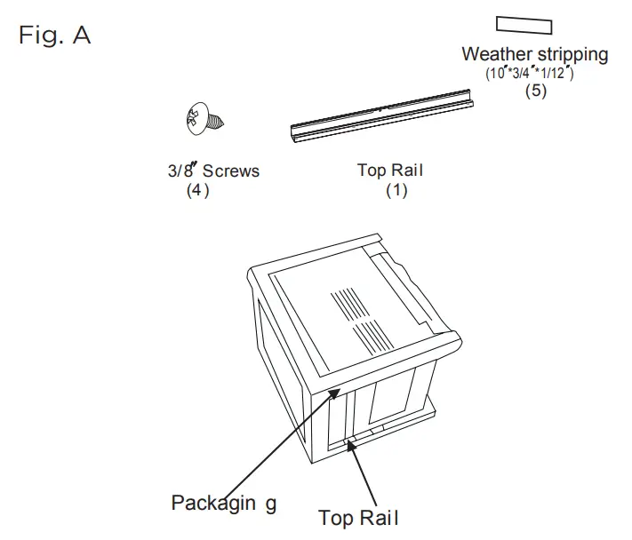 BLACK DECKER BD06WT6 Electronic Window Air Conditioner - Fig 8