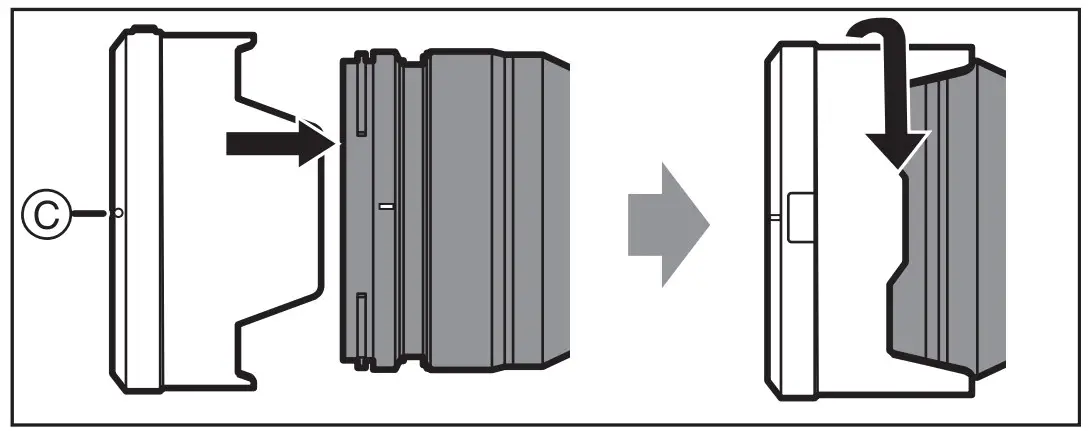 Removing the lens hood