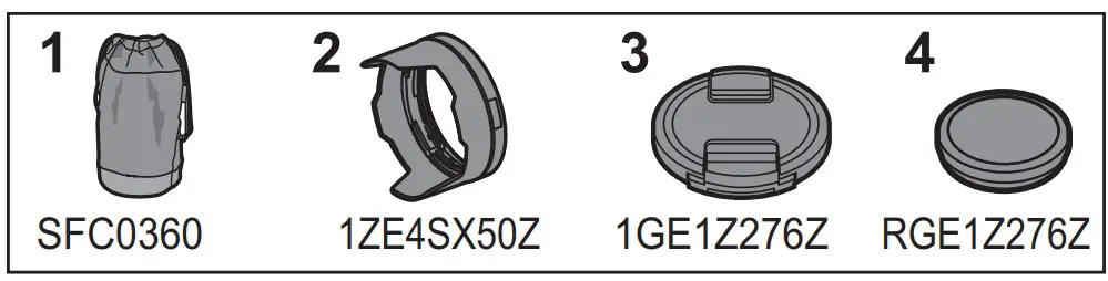 Supplied Accessories