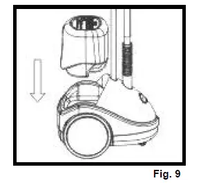 Replace the water tank