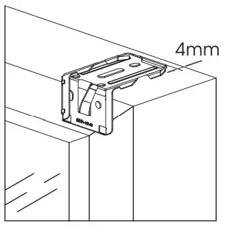 VENETA 65101 10237 D Cordloop Honeycomb Blind - Brackets