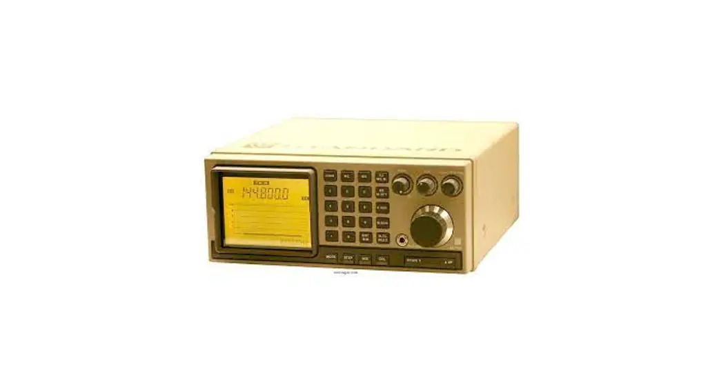 Standard Ax-700e Scanning Receiver With Panoramic Lcd Display Owner's Manual