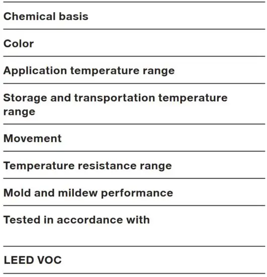 FIG 1 Technical Data