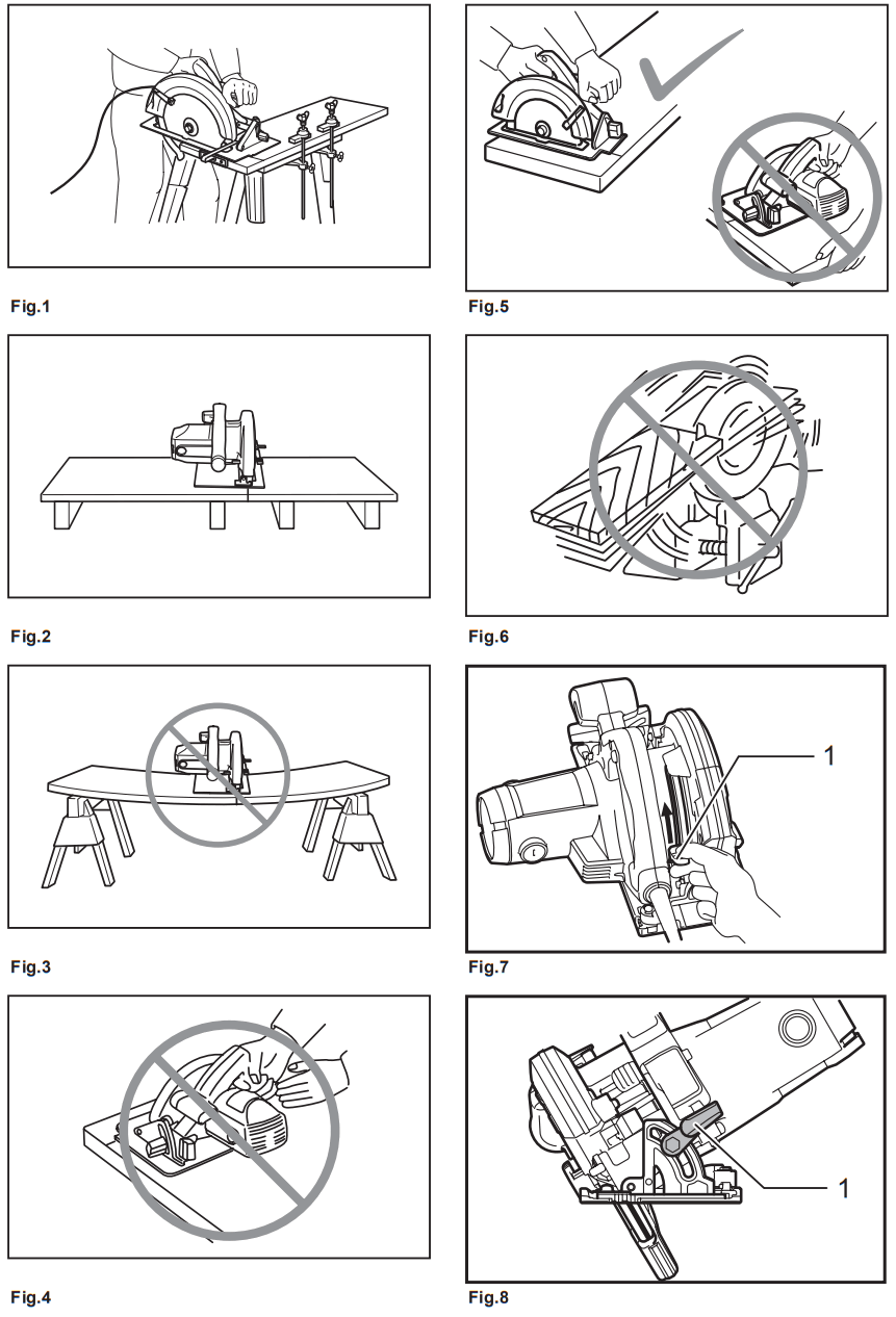 makita HS6100 Circular Saw - fig