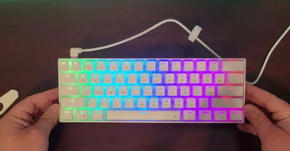 Tezarre Tk61 Mechanical Gaming Keyboard User Manual