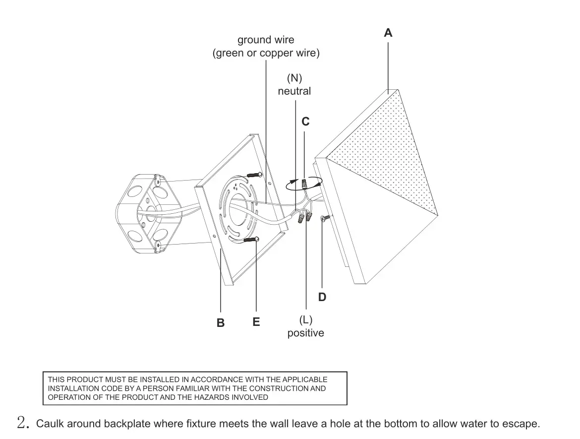 ET2 Contemporary Lighting E41284 Alumilux LED Outdoor Wall Sconce - Figure 2