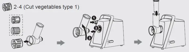 Amica-MM-3011-Meat-Grinder-Instruction-FIG-5