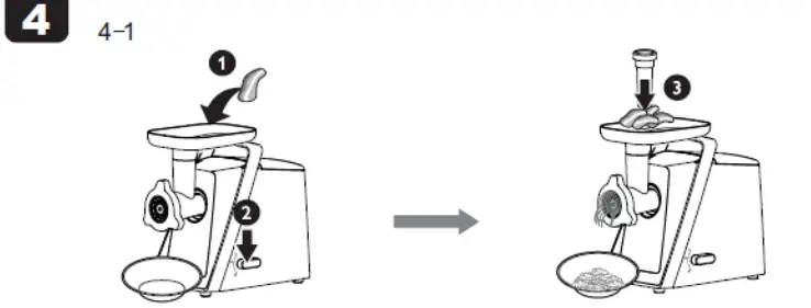 Amica-MM-3011-Meat-Grinder-Instruction-FIG-9