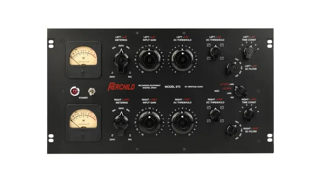 Heritage Audio 670 Dual Channel Tube Compressor User Manual