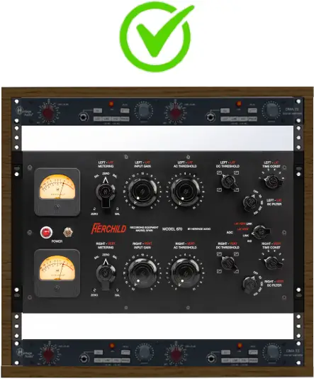 Heritage Audio 670 - RACKING OPTIONS 2