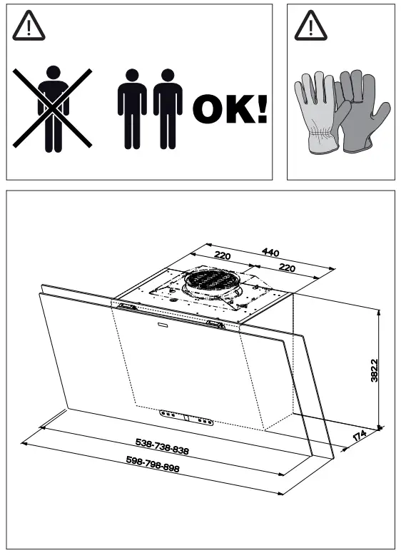 FRANKE FMA 2.0 907 Wall Hood - Fig 2