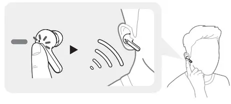 LG TONE Free Bluetooth Stereo Headset HBS - Ambient Sound