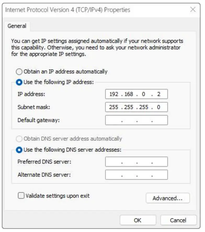 Configuring the Switch