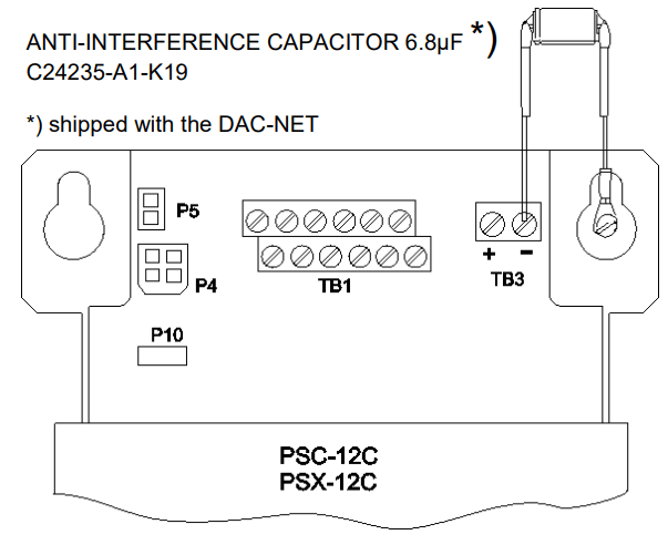 SIEMENS DAC NET Digital Audio Card - Capacitor
