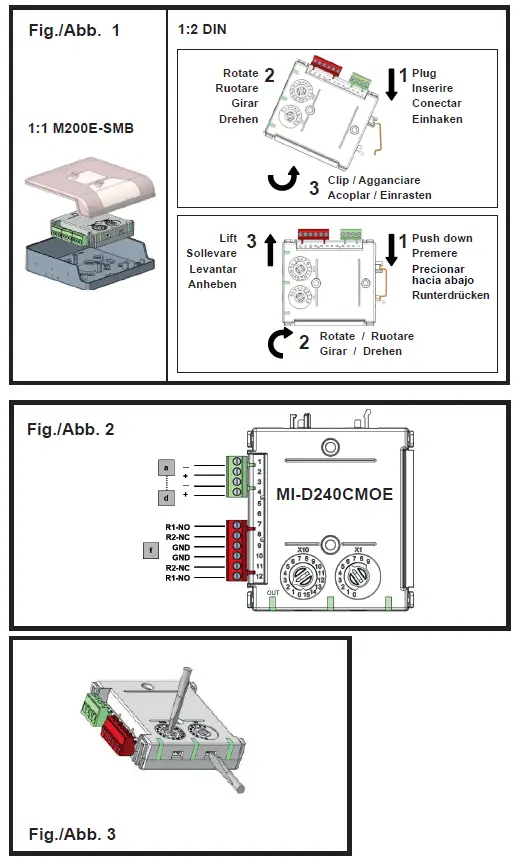 Honeywell MI-D240CMOE Single Relay Module 2