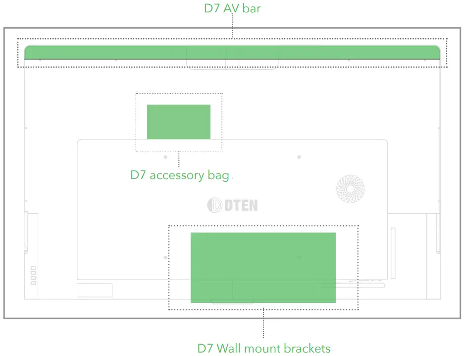 DTEN D7 55 Inch Dual Display Features