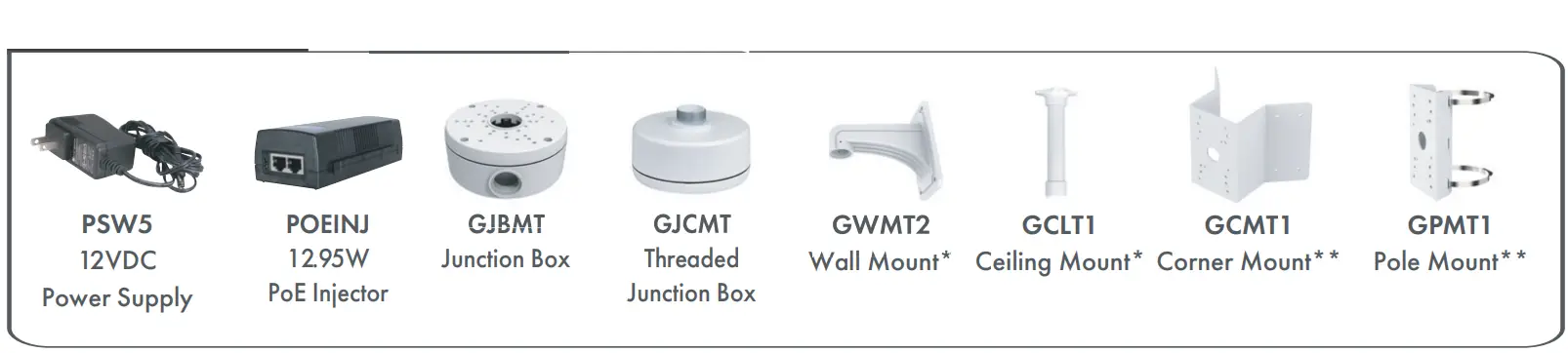 Optional Accessories