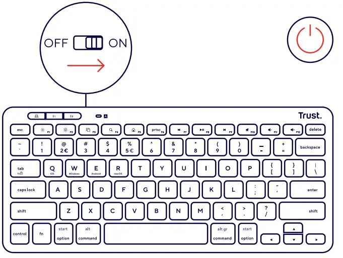 Trust 24709 Lyra Keyboard - figure 2