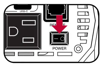 Cobra CPI500W Power Inverter - Output End