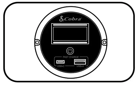 Cobra CPI500W Power Inverter - inside your vehicle