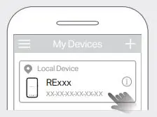 tp-link Range Extender RE230 RE330 User Guide - Launch the Tether app, and select your extender