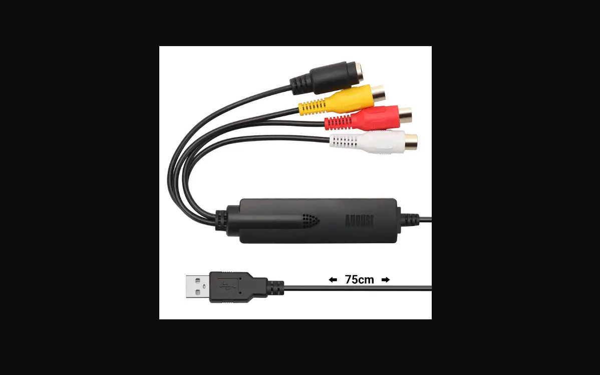 August Vgb350 Usb 2.0 Video Capture User Manual