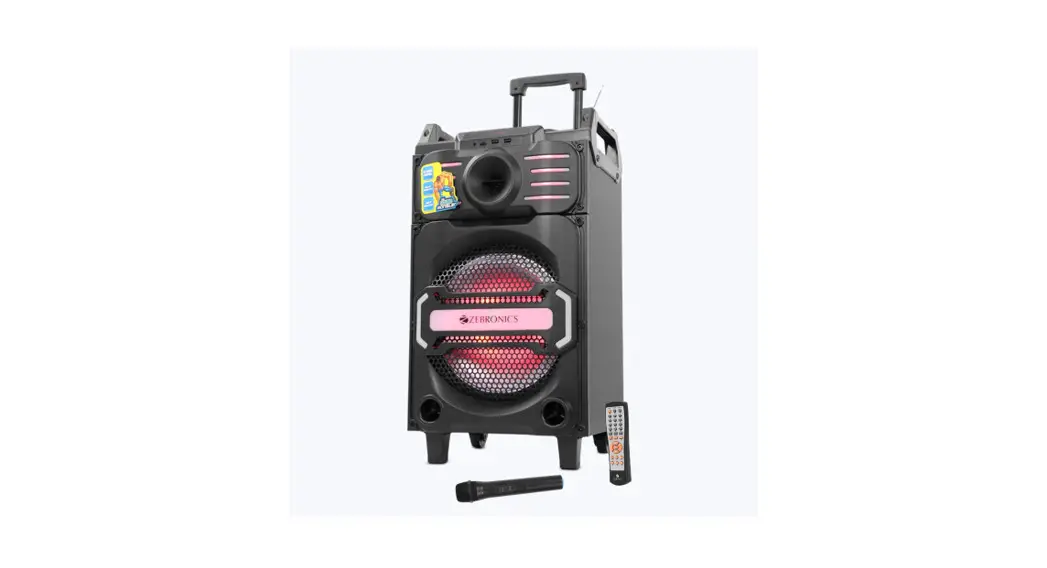 Zebronics Zeb-moving Monster X10 Trolley Dj Speaker User Manual