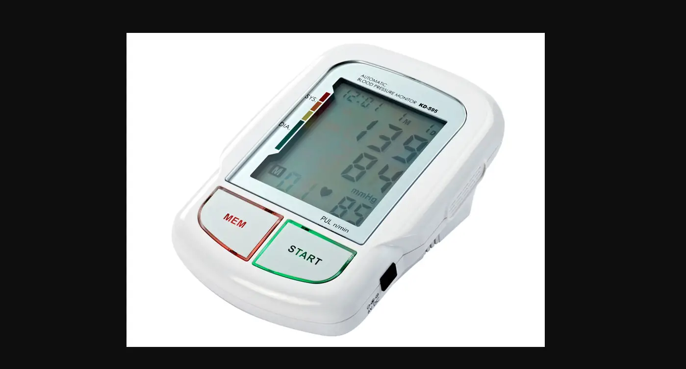 Gima Kd-595 Talking Automatic Blood Pressure Monitor User Manual