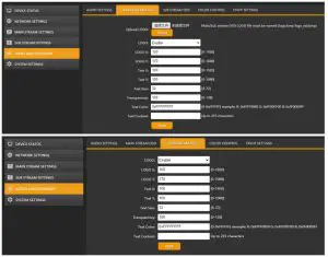 AVMATRIX H.265-H.264 SDI Streaming -- OSD Overlay