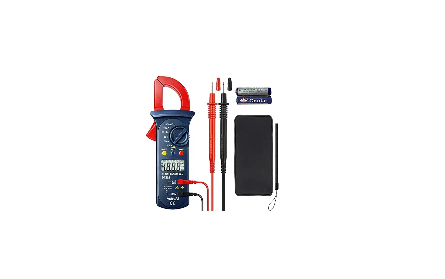 Astroai Asicm2k0r Digital Clamp Meter User Manual
