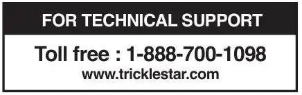 TrickleStar TS1104 7 Outlet Tier Advanced PowerStrip - for technical support